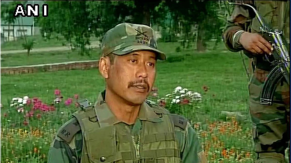 Major Nitin Leetul Gogoi of the 53 Rashtriya Rifles