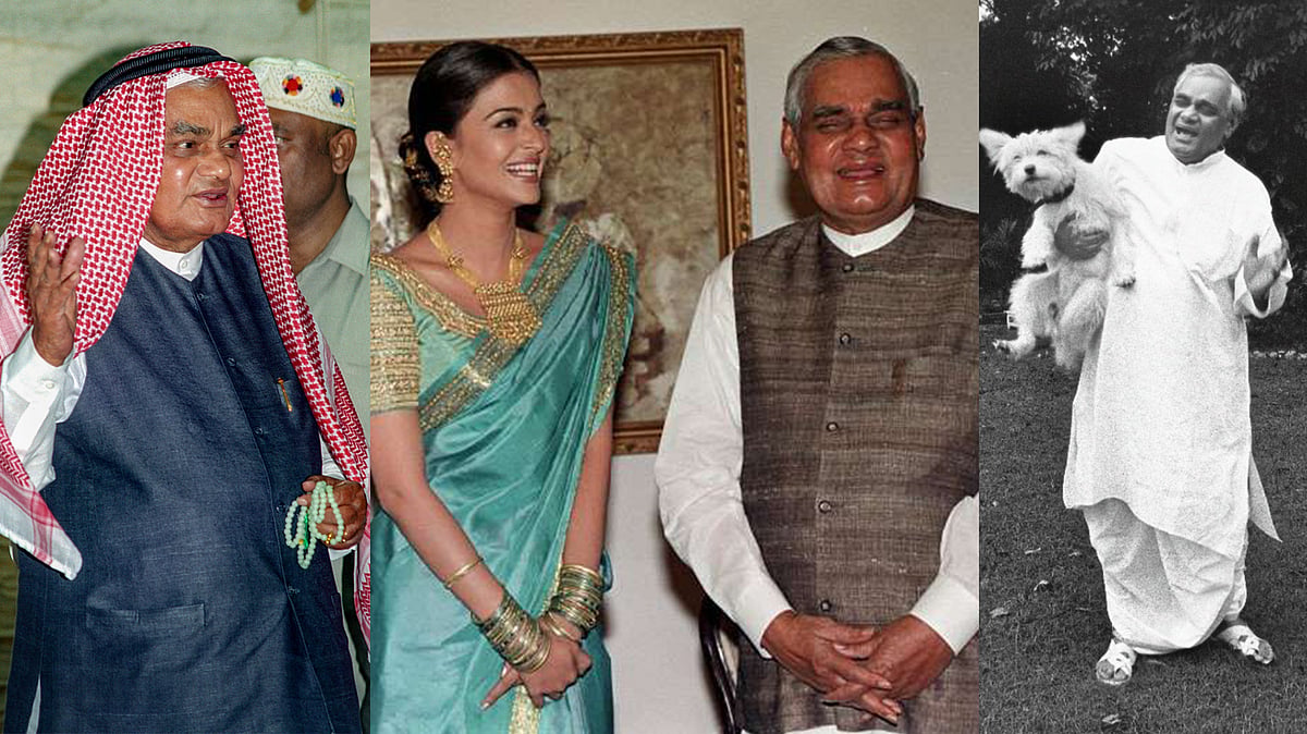 Vajpayee had a soft spot for dogs.