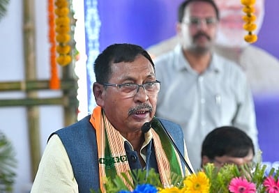 Rajen Gohain. (Photo: IANS/PIB)