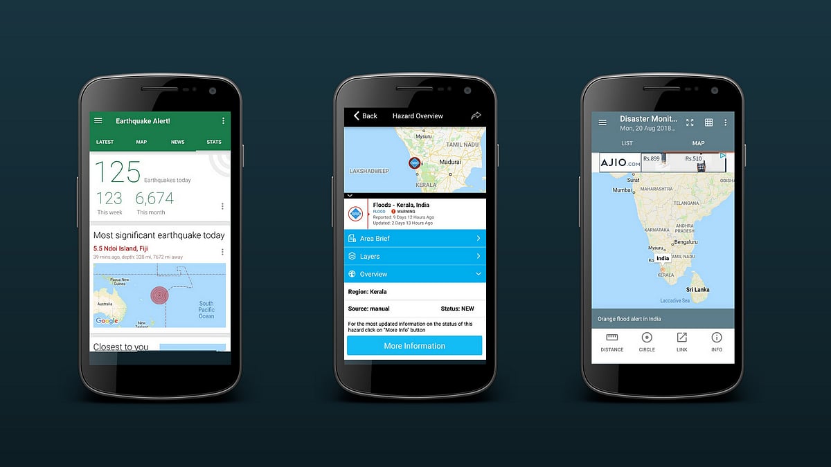 Here are a few disaster management apps that you can use in times of calamities.