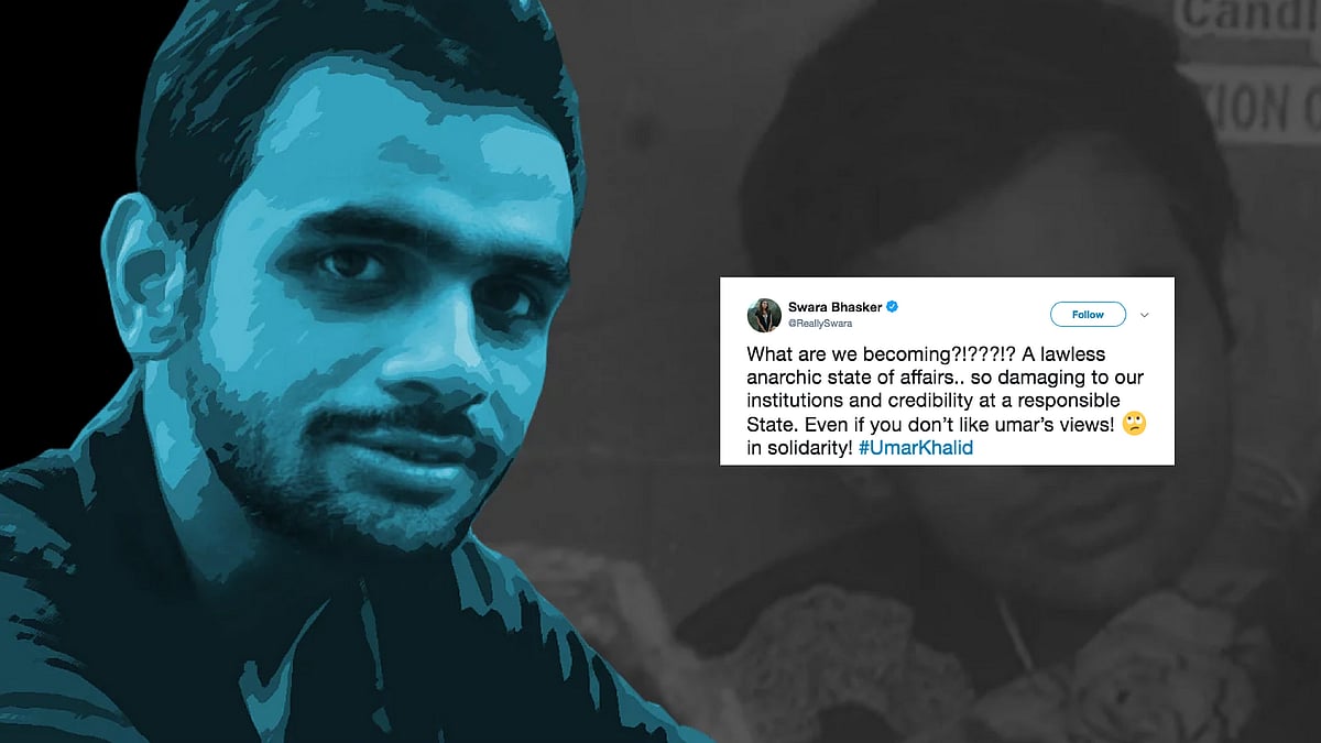 Umar Khalid, a PhD student from JNU and a student activist, was shot at outside the Constitution Club in Delhi.