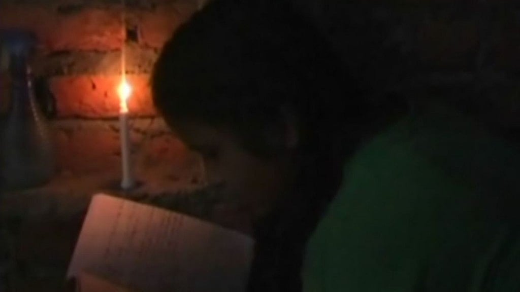 The 170 families in Ganganagar village still survive by the light of candles and lanterns.