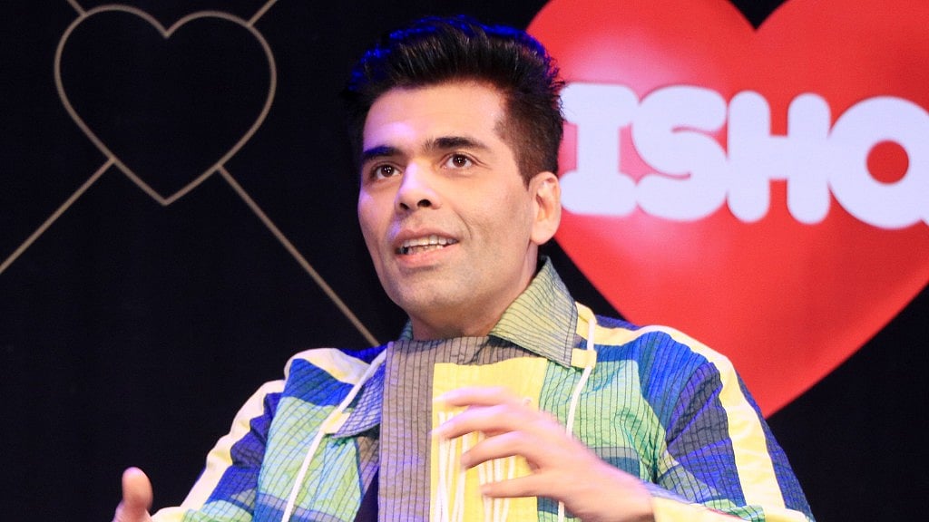 Karan Johar at the launch of <i>Calling Karan Season 2</i>.