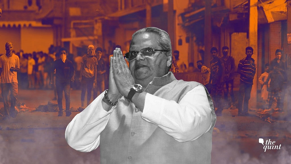 Jammu and Kashmir Governor Satya Pal Malik asked militants to ‘target those who looted J&amp;K for years’.