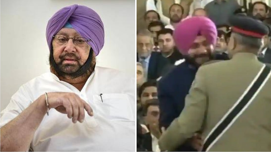 Capt Amarinder Singh hit out at Navjot Singh Sidhu for hugging Pakistan Army chief General Qamar Javed Bajwa at Pakistan Prime Minister Imran Khan’s swearing-in ceremony.&nbsp;