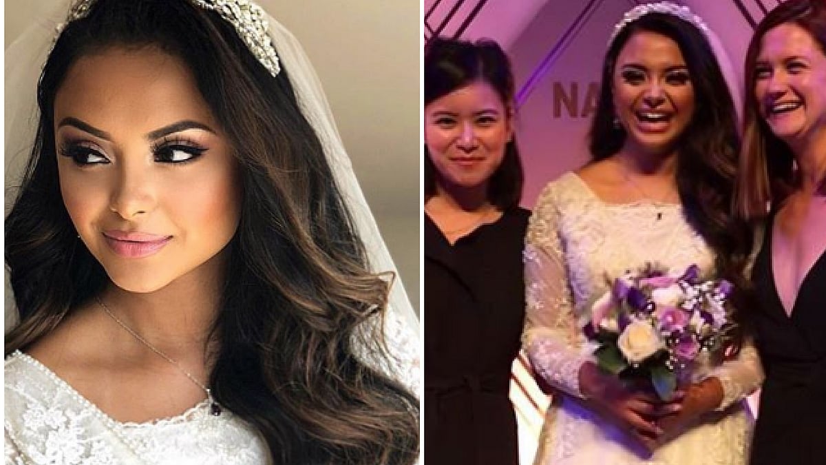 Actor Afshan Azad, who essayed the role of Padma Patil in the Harry Potter film series, got hitched recently.