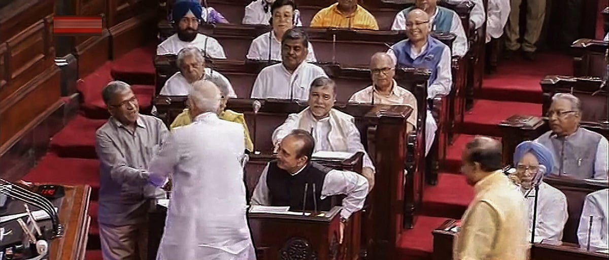 PM Modi congratulates Harivansh Singh on being elected as RS Dy Chairman