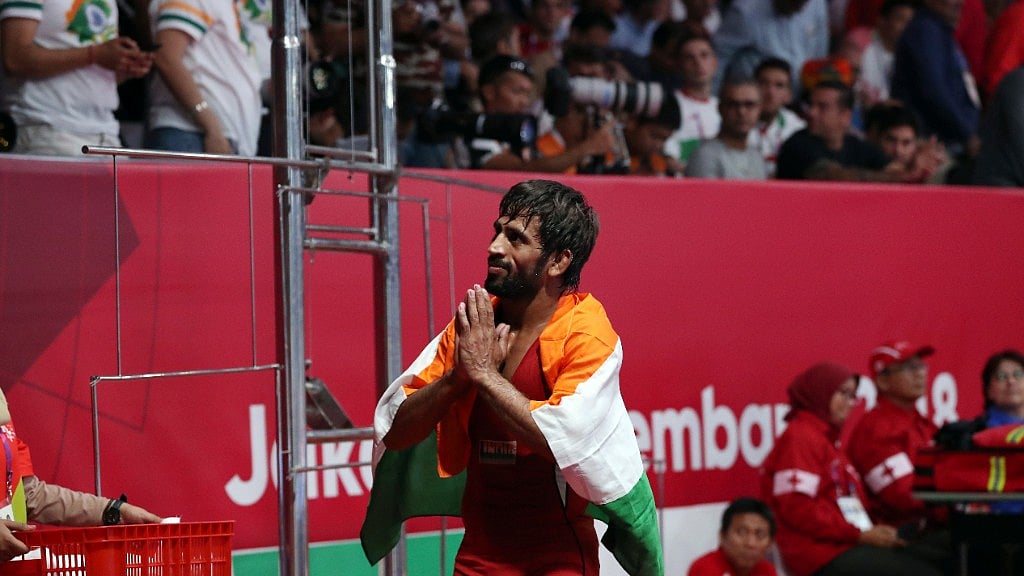 <div class="paragraphs"><p>Indian Wrestler Bajrang Punia </p></div>