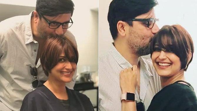 Sonali Bendre and Goldie Behl.&nbsp;