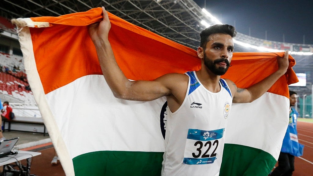 Arpinder produced his best jump of 16.77m in his third attempt at the 18th Asian Games on Wednesday.