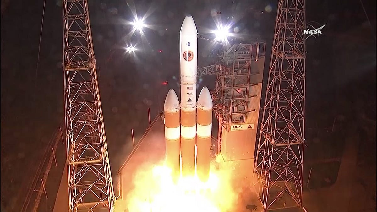 The Parker Solar Probe rocketed away from Cape Canaveral, Florida, early on Sunday, 12 August.