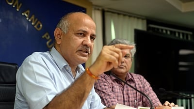 Delhi Deputy Chief Minister Manish Sisodia.