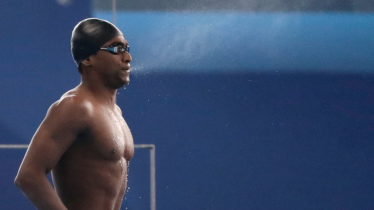 The Indian team entered the final of the Men’s 4 x 100m Freestyle Relay.