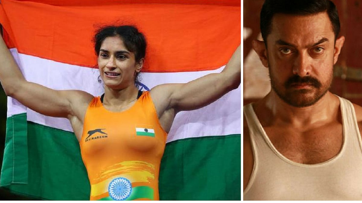 Aamir, whose Dangal about Vinesh’s star cousins Geeta Phogat and Babita Kumari went on to be a blockbuster, tweeted about her win.