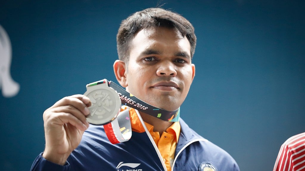 India’s Deepak Kumar produced a late surge to steal a silver in the men’s 10m rifle event at the 2018 Asian Games.