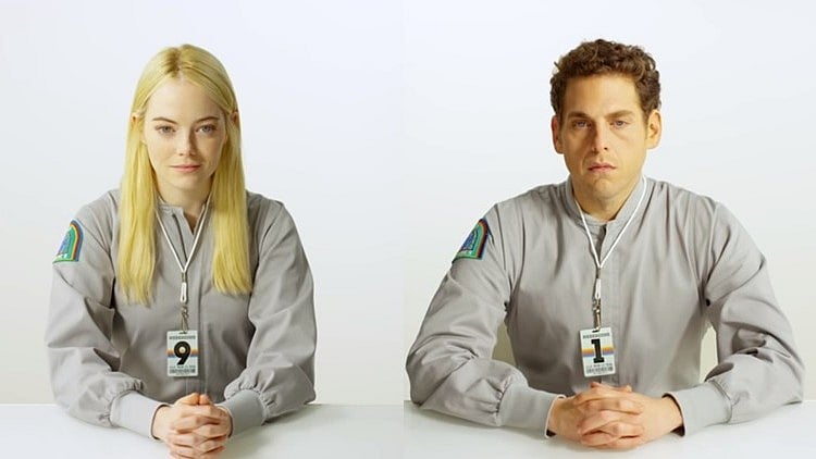 Emma Stone and Jonah Hill star in <i>Netflix</i> series, <i>Maniac</i>.