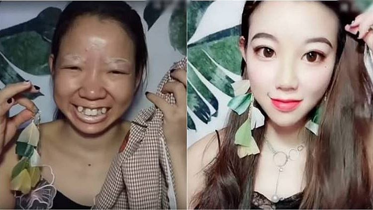 The viral video has left many wondering whether the transformation is real or fake.