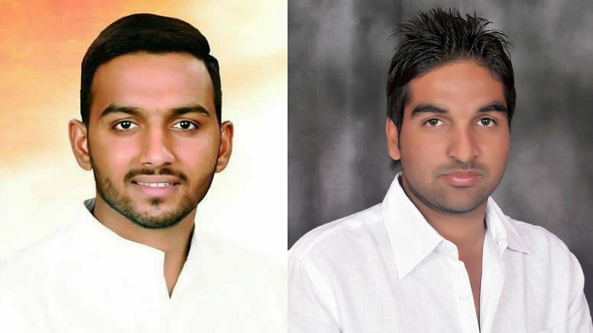 Ranveer Singhaniya (left) and Abhimanyu Poonia (right).