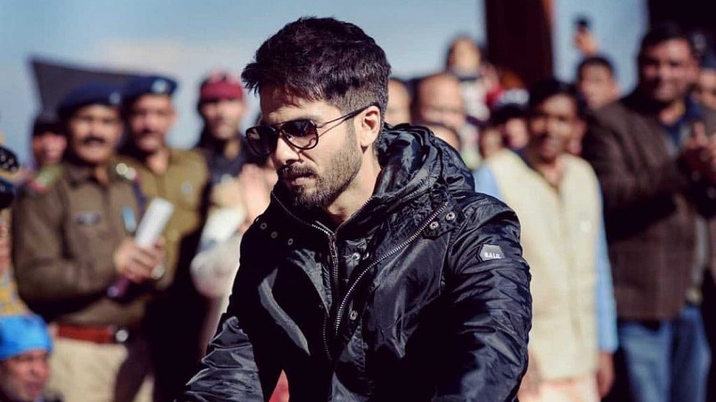 Shahid Kapoor. 