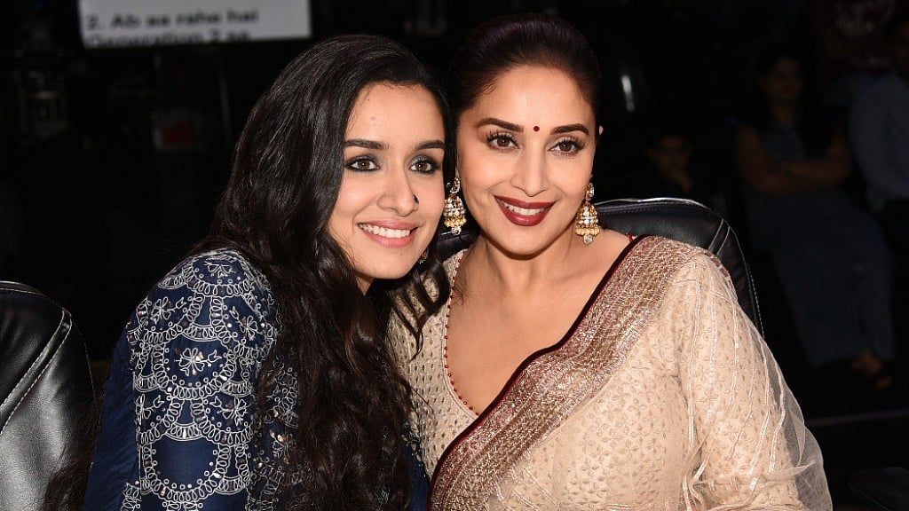 Bonding time for Shraddha Kapoor and Madhuri Dixit.&nbsp;
