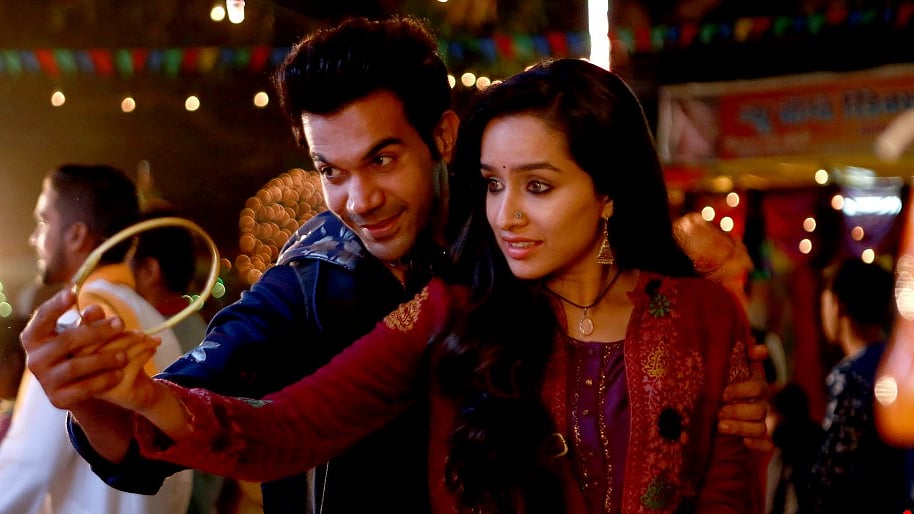 Rajkummar Rao and Shraddha Kapoor in <i>Stree.</i>