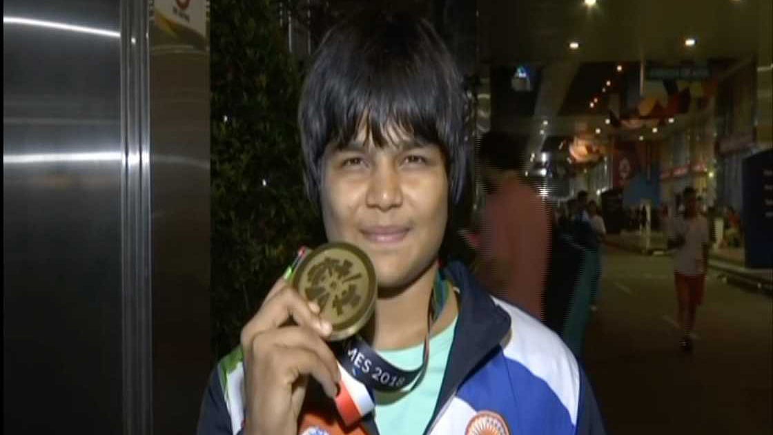Asian Games 2018: Divya Kakran won the bronze in the women’s 68kg wrestling category.