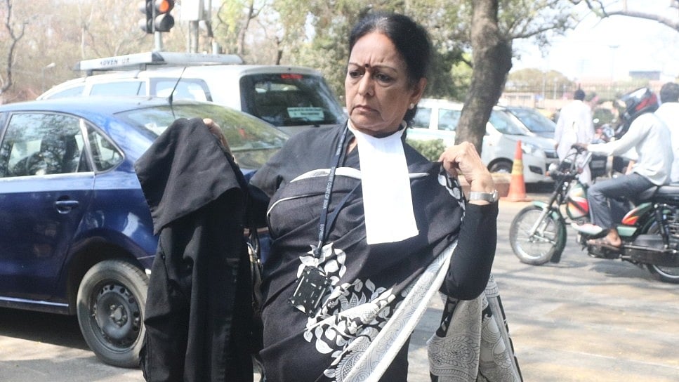 Nalini Chidambaram, senior advocate and also wife of former finance minister P Chidambaram. 