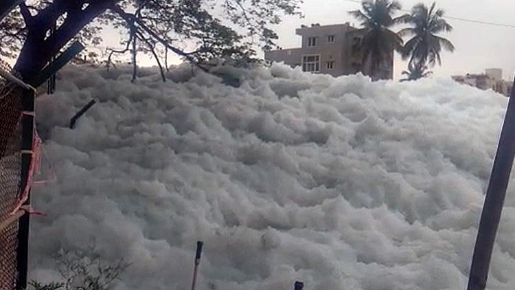 The Bellandur and Varthur Lakes are frothing again.