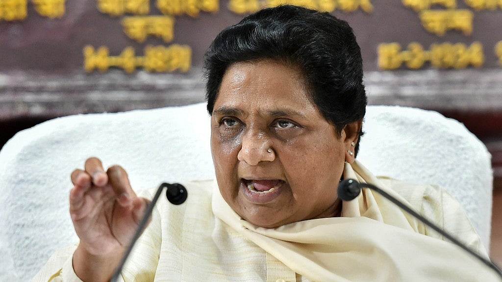 File photo of BSP chief Mayawati.