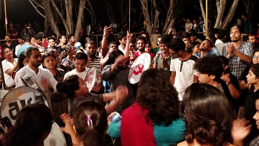 Drama, allegations and slogans – the JNUSU polls have all the ingredients of a political potboiler in the making.&nbsp;