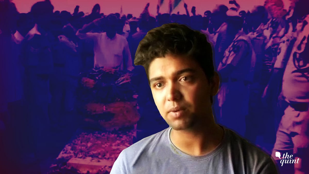 Narendra Kumar’s son lamented that ‘feeling proud’ would not solve his family’s problems – demanding that authorities take action.