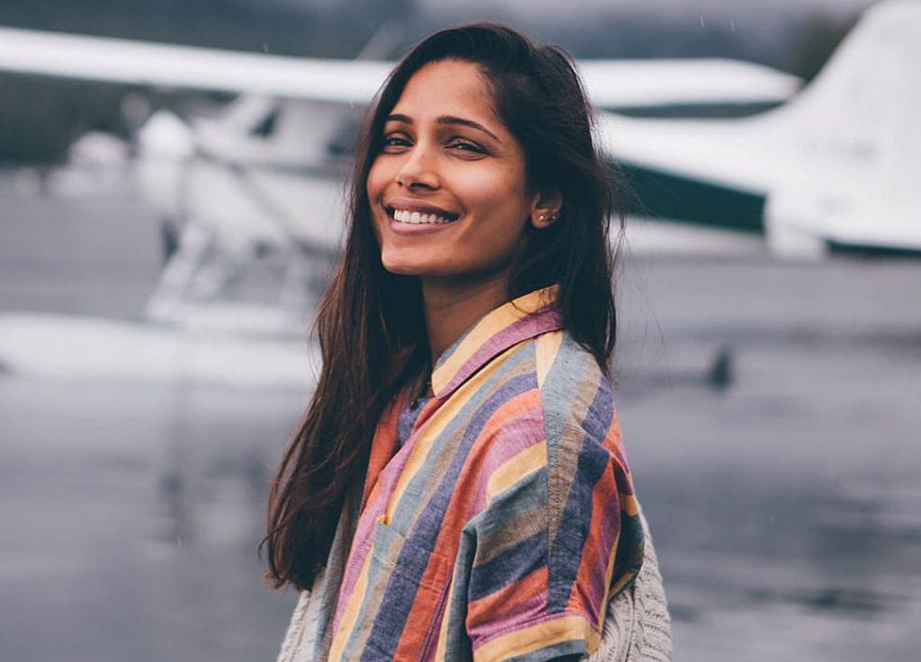 Freida Pinto was last seen in the international film <i>Love Sonia</i>.