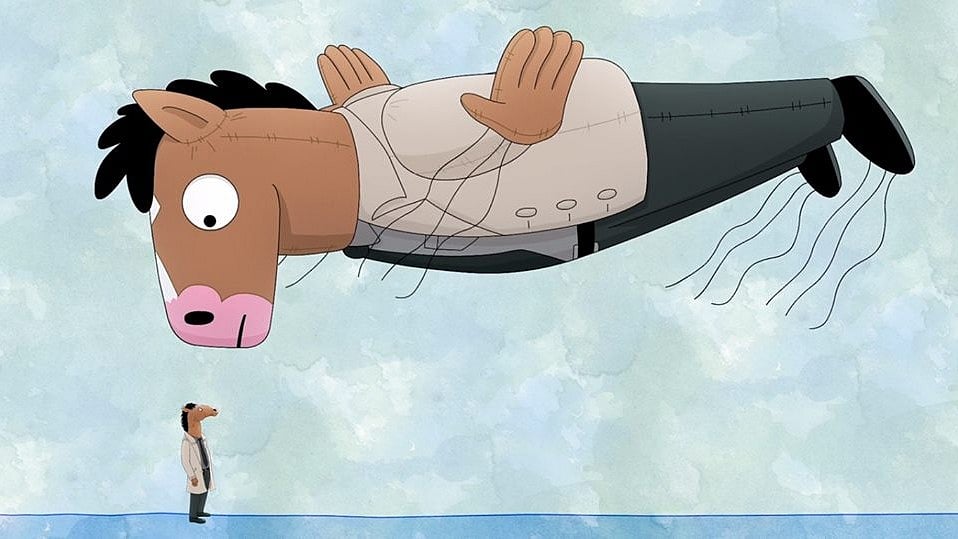 A still from <i>Bojack Horseman</i> Season 5.