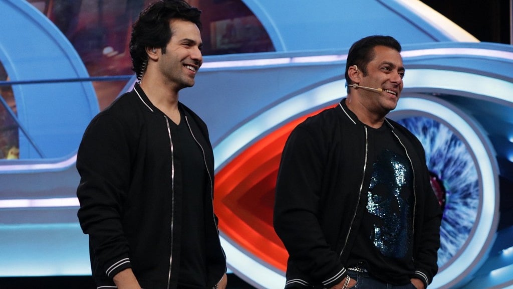 Salman Khan and Varun Dhawan on Bigg Boss 12.