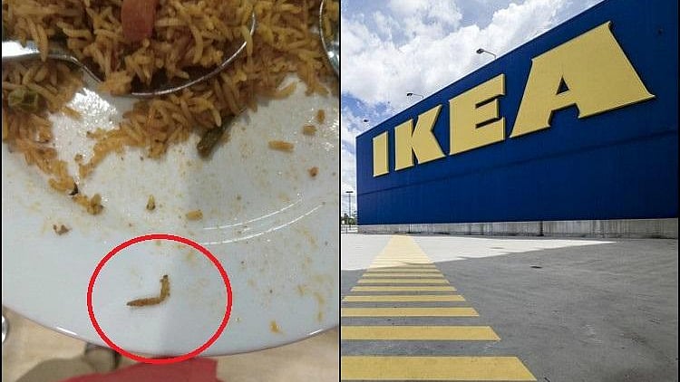 A customer found a caterpillar in the vegetable biryani served at the Swedish giant’s restaurant inside its flagship India project.