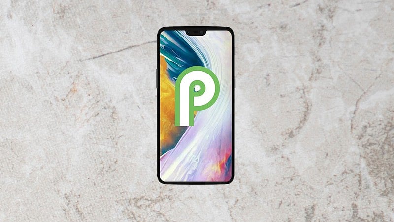 OnePlus 6 is now receiving the Android P update.