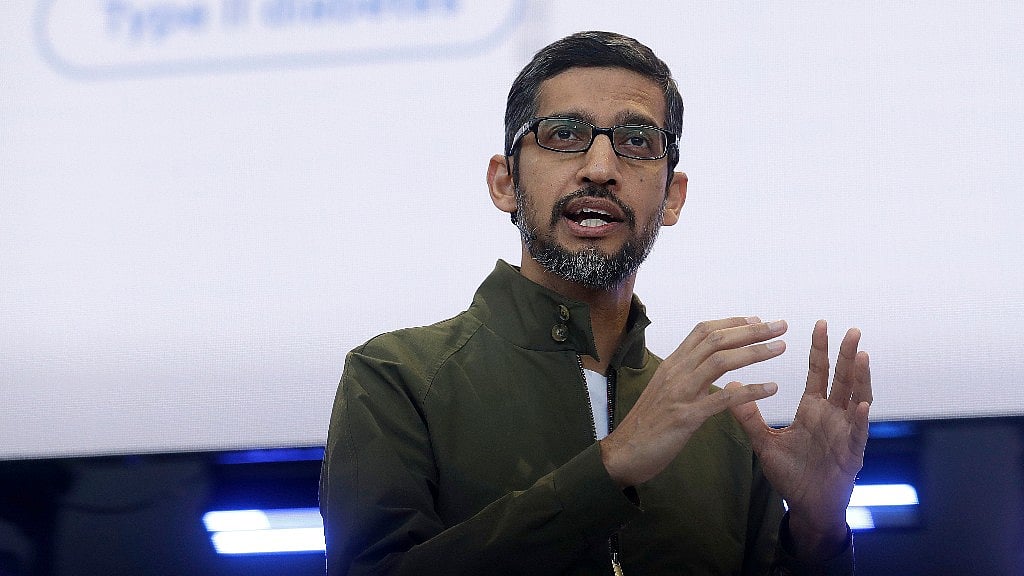 Google CEO Sundar Pichai.