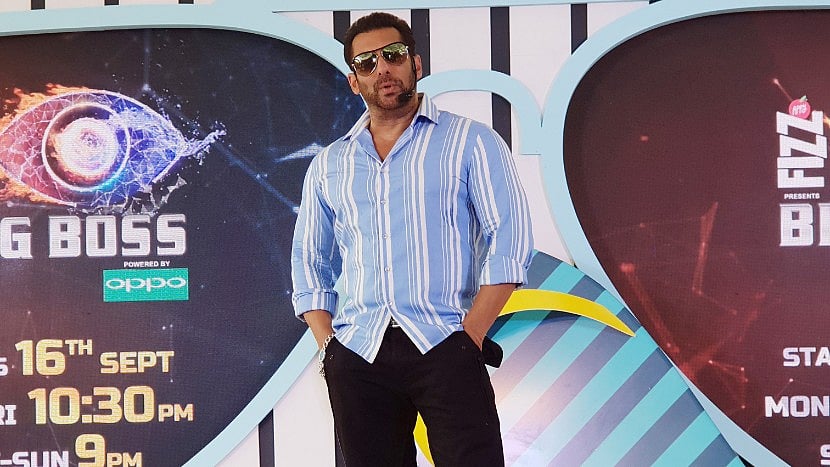 Salman Khan at the launch of <i>Bigg Boss 12</i>.