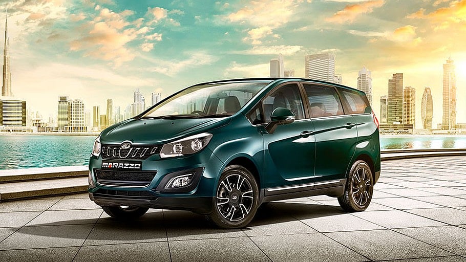 The Mahindra Marazzo is a shark-inspired MPV that can seat seven. 