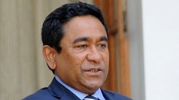 Maldivian President Abdulla Yameen Abdul Gayoom. 