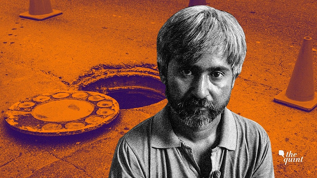 Virender also works as a manual scavenger. He lost his friend Anil after a rope tied around his waist snapped on 16 September  in west Delhi’s Dabri. &nbsp;
