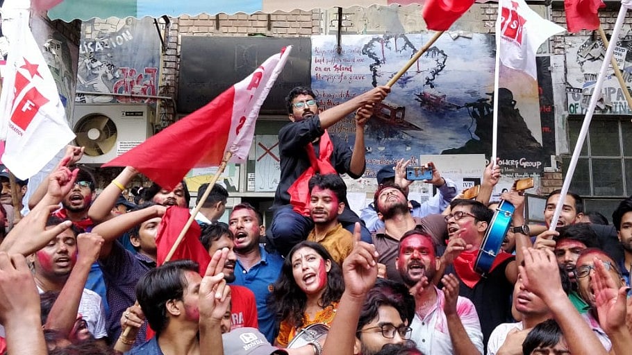 The results for the JNU Students Union election will be announced later today.