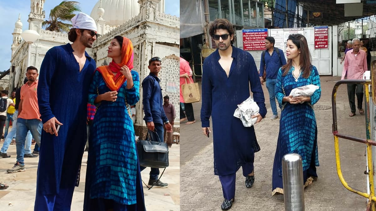 Gurmeet Choudhary and wife Debina spent a spiritual weekend.