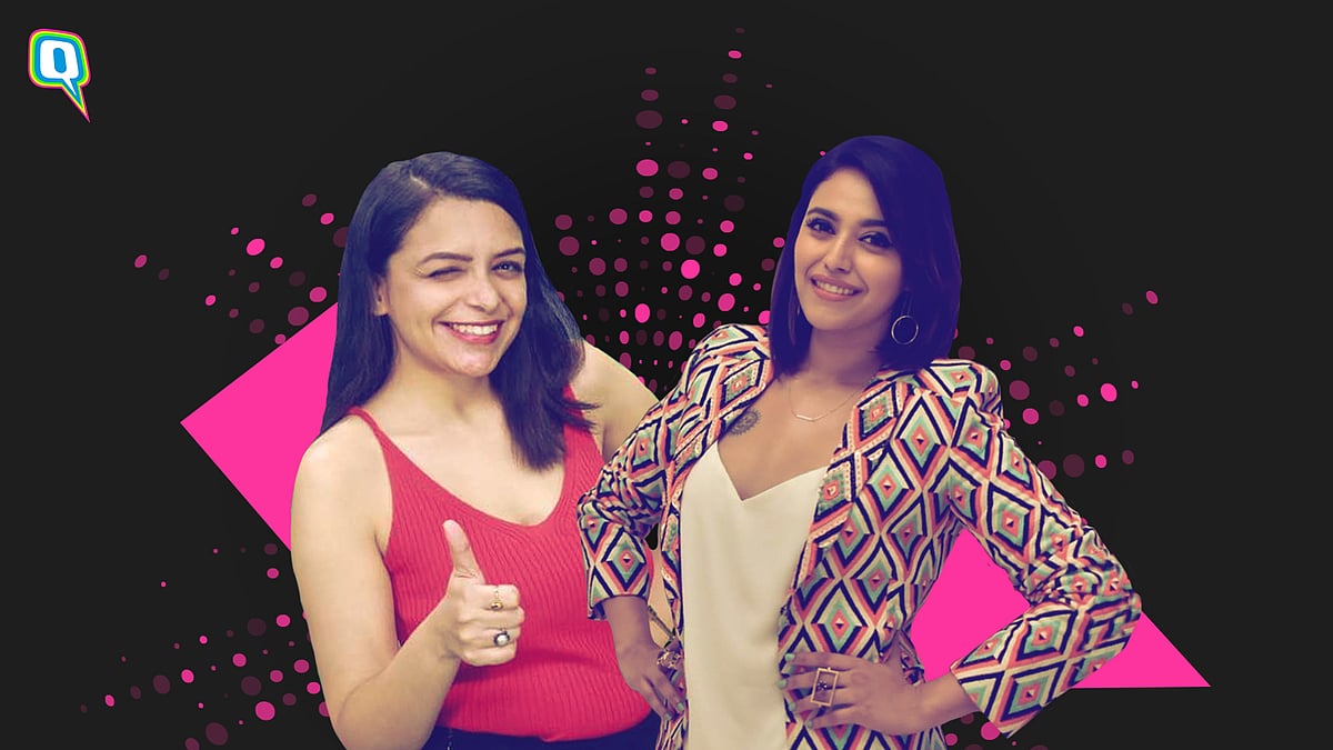 Swara Bhasker (R) in a Never Have I Ever fireside chat with Divyani Rattanpal (L)