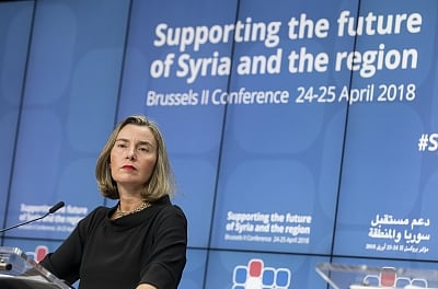 Federica Mogherini. (Xinhua/Thierry Monass/IANS)