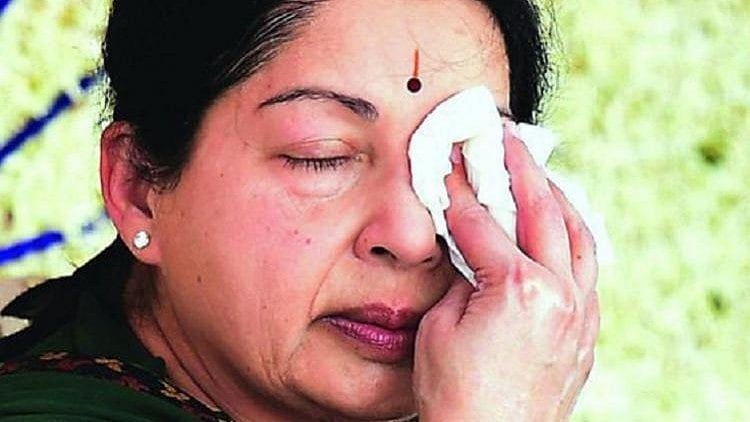 Late Tamil Nadu Chief Minister Jayalalithaa.