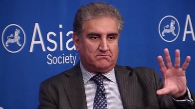 File image of Pakistan Foreign Minister Shah Mahmood Qureshi.