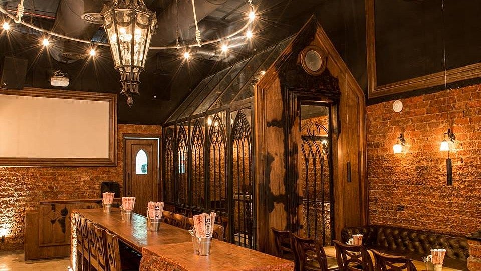 The interiors of Goregaon Social, the pub under the scanner.