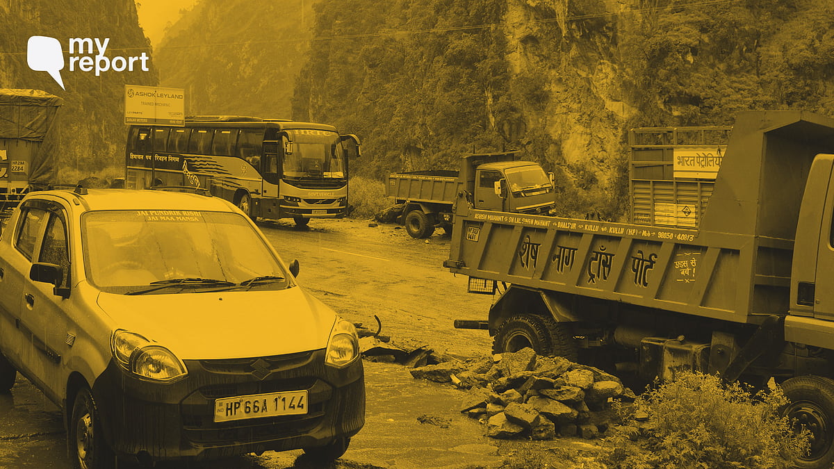 Heavy rains pounded northern India.