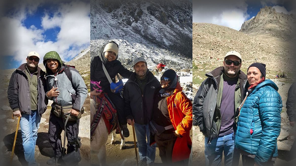 Rahul Gandhi shares photos and videos of his Kailash Mansarovar yatra.